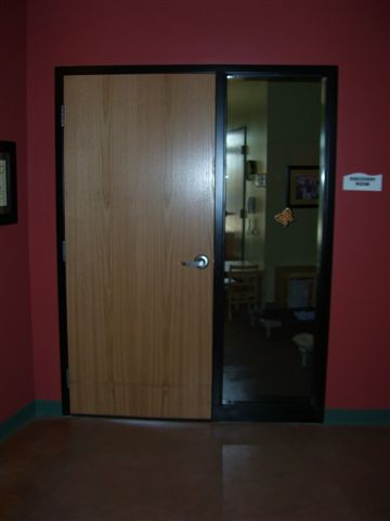 commercial doorway